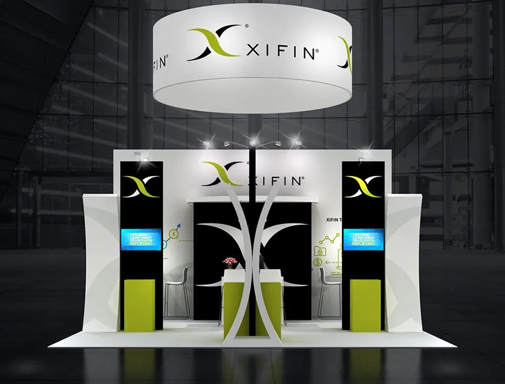 Convenient 20x20 booth rental services